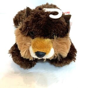 Aurora 8" BEAVER Plush Stuffed Animal Toy